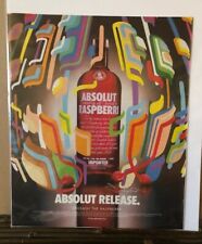 2004 ABSOLUT RASPBERRI “Absolut Release” anúncio impresso excelente cor (MH211) comprar usado  Enviando para Brazil
