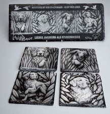 Schieferplatten jagdhunde set gebraucht kaufen  Regensburg