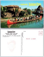 Cartão postal Phoenix AZ Legend City passeio de canoa comprar usado  Enviando para Brazil