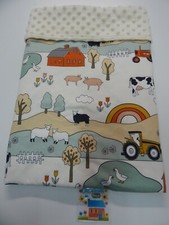 Usado, Cobertor De Bebê Fazenda 90cm X 70cm MINKEE Dot De Volta comprar usado  Enviando para Brazil