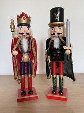 Pair christmas nutcrackers for sale  LONDON
