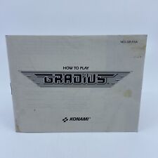 Notice Nintendo NES Gradius Bon État Rare - Version FRA comprar usado  Enviando para Brazil