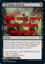Mtg malakir rebirth usato  Bari