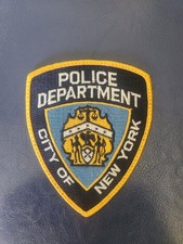 Nypd uniform patch for sale  Merrick