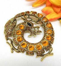 Gold tone amber for sale  Fort Worth