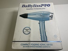 Secador iônico dobrável compacto BaByliss PRO nano titânio comprar usado  Enviando para Brazil