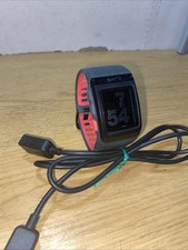 Nike+ SportWatch WM0069 GPS relógio de corrida alimentado por TomTom preto/vermelho comprar usado  Enviando para Brazil