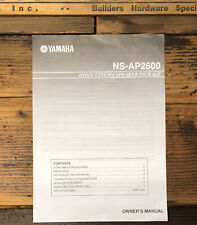 Yamaha ap2600 home d'occasion  Expédié en Belgium