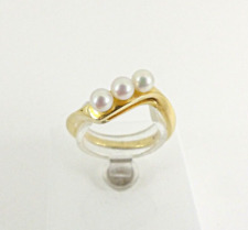 18ct gold pearl for sale  COLWYN BAY