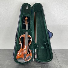 Violino elétrico Hallstatt Cv-210E 4/4 usado instrumento de cordas lixo com semi-duro comprar usado  Enviando para Brazil