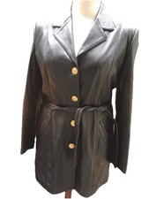 Lederjacke mantel kurzmantel gebraucht kaufen  Wuppertal