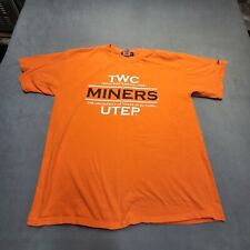 Camiseta masculina Texas Western College XL laranja mineiros manga curta gola redonda comprar usado  Enviando para Brazil