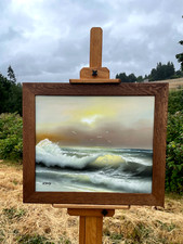 Seascape oil painting for sale  Portland