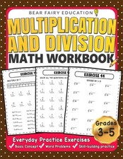 Multiplication division math for sale  Lynden
