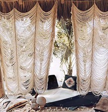Macrame curtain boho for sale  Los Angeles