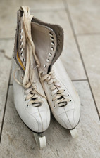 Schlittschuhe damen weiß gebraucht kaufen  Hamburg