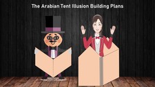 Arabian tent illusion for sale  Orange