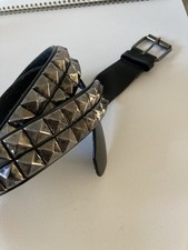 Black silver studded for sale  BLACKPOOL