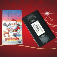 Vintage Rudolph the Red-Nosed Reindeer Christmas Classic TV 80s VHS Tape TESTED comprar usado Vintage Rudolph the Red-Nosed Reindeer Christmas Classic TV 80s VHS Tape TESTED comprar usado  Enviando para Brazil