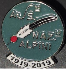 Spilla smaltata alpini usato  Villarbasse