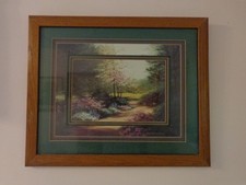 Framed landscape art for sale  Charlestown
