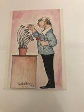 Gabellini politica cartolina usato  Bologna