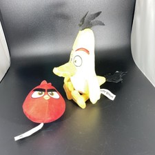 Usado, Conjunto de pelúcia Angry Birds pássaro vermelho e amarelo lance pelúcia comprar usado  Enviando para Brazil