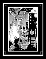 Todd McFarlane Spawn/Batman #1 arte de produção rara Pg 28 monótona comprar usado  Enviando para Brazil
