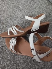 White wedge sandals for sale  NORWICH