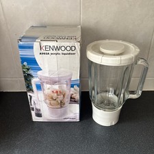 Używany, Kenwood A993A Akrylowy liquizer Blender Nasadka 1,2 l do szefa kuchni / majora - w pudełku na sprzedaż  Wysyłka do Poland