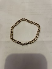 Bracelet gourmette carats d'occasion  Liesse-Notre-Dame
