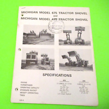 Vintage michigan 675 for sale  Shipping to Ireland