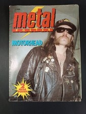 Metal poster motorhead usato  Italia