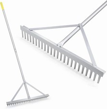 Aluminum landscape rake for sale  SALFORD
