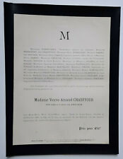 Chauffour antonin rebreyend d'occasion  Pluvigner