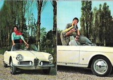 Cartolina alfa romeo usato  Italia