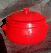 Vintage red casserole for sale  CHESTER