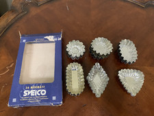 Usado, Molde de torta doce chocolate latas tartlet Suécia Sveico formas diferentes caixa de 36 comprar usado  Enviando para Brazil
