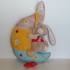 Doudou lapin lune d'occasion  France