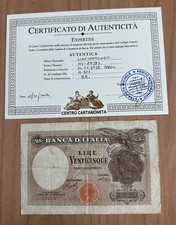 Rarissima lire regno usato  San Severo