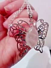 Collana ciondolo farfalla usato  Sassari