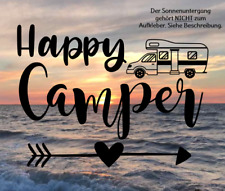 Aufkleber happy camper gebraucht kaufen  Munster