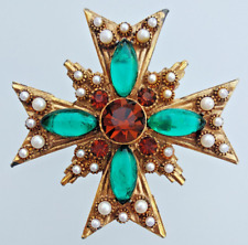 Broche croix malte d'occasion  Rochefort