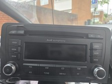 Audi stereo double for sale  LONDON