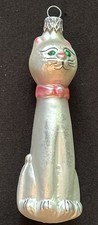 Glass cat ornament for sale  Nashville