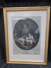 gravure couleur encadree d'occasion gravure couleur encadree d'occasion  Braine