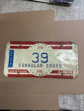 Usado, 1776-1976 Placa Oficial do Corpo Consular de Illinois "39" comprar usado  Enviando para Brazil