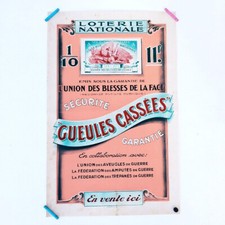 Affiche loterie nationale d'occasion  Theix