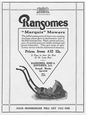 Ransomes marquis mowers for sale  GLASGOW