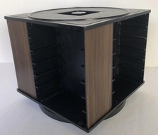 VTG Hartzell Cassette Tape Spinning Carousel Storage Rack Organizer Holder 24 comprar usado  Enviando para Brazil